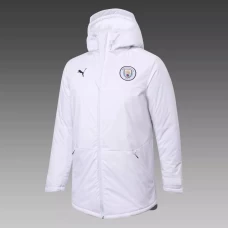 Manchester City Training Winter Jacket White 2020 2021