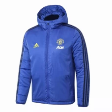 Manchester United Adidas Windbreaker Jacket Blue 2020 2021