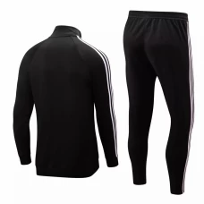 Manchester United Black Training Presentation Football Tracksuit 2022-23