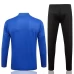 Manchester United Blue Presentation Football Tracksuit 2021-22