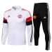 Manchester United White Training Presentation Football Tracksuit 2021-22