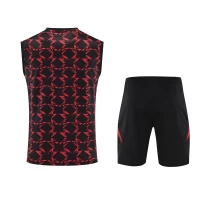Manchester United Adult Pre Match Training Sleeveless Football Kit 2024-25