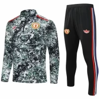 Manchester United Stone Roses Training Technical Football Tracksuit 2024-25