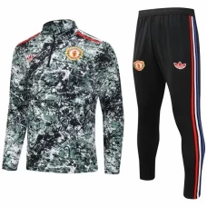 Manchester United Stone Roses Training Technical Football Tracksuit 2024-25