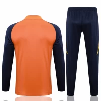 Manchester United Orange Training Technical Football Tracksuit 2024-25