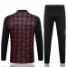 Manchester United Black Training Technical Football Tracksuit 2024-25