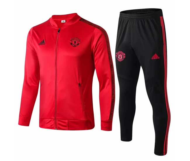 Manchester United Presentation Red Football Tracksuit 2019-20