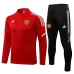 Man United Red Training Presentation Football Tracksuit 2021-22