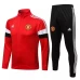 Manchester United Red Training Presentation Football Tracksuit 2021-22