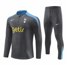 Tottenham Hotspur Grey Training Technical Football Tracksuit 2024-25