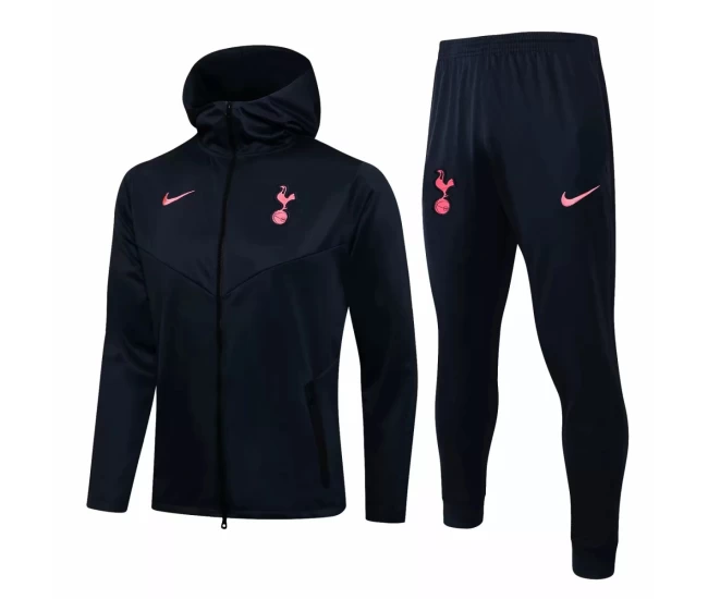 Tottenham Hotspur Hooded Presentation Football Tracksuit 2021