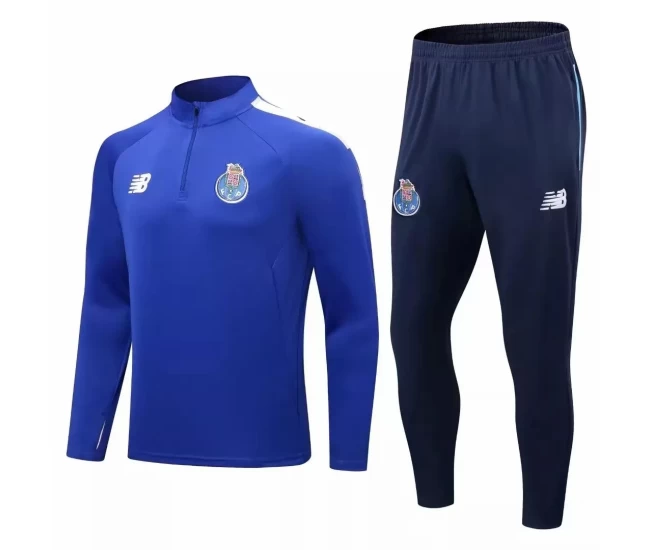 FC Porto Blue Training Technical Football Tracksuit 2022-23