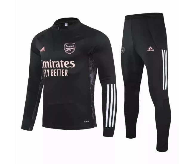 Arsenal FC Training Technical Soccer Tracksuit Black 2020 2021