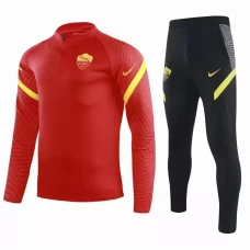 AS Roma Training Technical Football Tracksuit Red 2020 2021