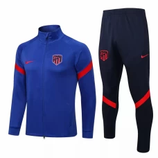 Atlético De Madrid Blue Training Presentation Football Tracksuit 2021-22