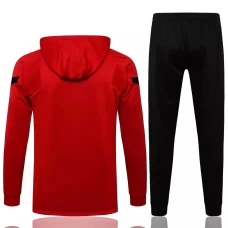 Atlético De Madrid Red Hooded Presentation Football Tracksuit 2021-22