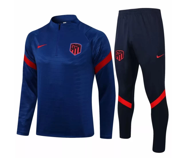 Atlético de Madrid Technical Training Football Tracksuit 2021-22