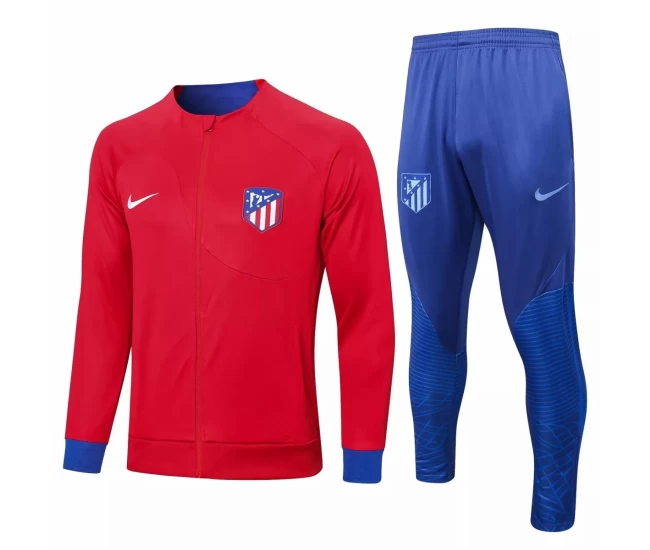 Atlético De Madrid Red Training Presentation Football Tracksuit 2022-23