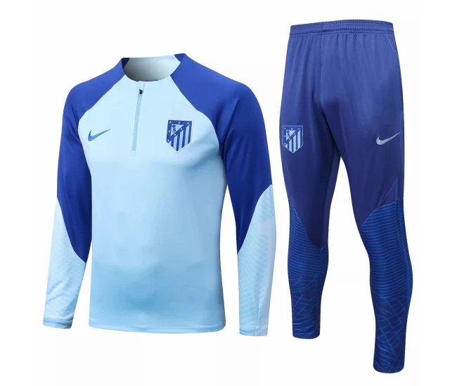 Atlético de Madrid Blue Training Technical Football Tracksuit 2022-23