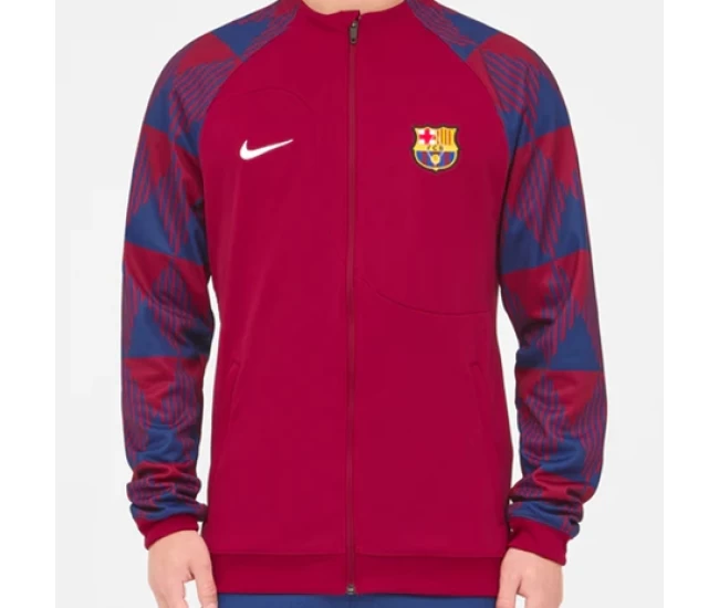 FC Barcelona Red Pre Match Jacket 2023-24
