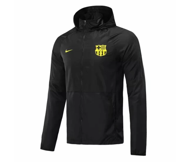 FC Barcelona All Weather Windrunner Jacket Black 2020 2021