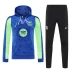 FC Barcelona Pre Match Hooded Sweat Football Tracksuit 2025-26