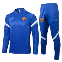 FC Barcelona Blue Training Technical Football Tracksuit 2021-22