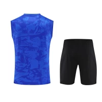 FC Barcelona Adult Pre Match Sleeveless Football Kit 2024-25