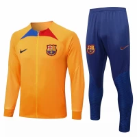 FC Barcelona Orange Training Presentation Football Tracksuit 2022-23