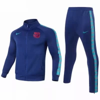 FC Barcelona Soccer Presentation Tracksuit Blue 2021 2022