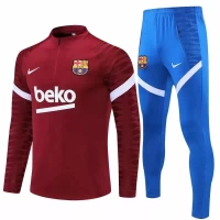 FC Barcelona Training Technical Football Tracksuit Red 2021