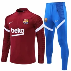FC Barcelona Training Technical Football Tracksuit Red 2021
