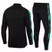 FC Barcelona Soccer Training Technical Tracksuit Black Green 2021 2022