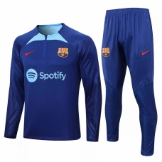 FC Barcelona Navy Strike Training Technical Football Tracksuit 2022-23