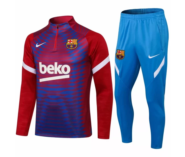 FC Barcelona Football Training Technical Tracksuit 2021-22