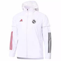 Real Madrid Mens All Weather Jacket White