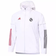 Real Madrid Mens All Weather Jacket White