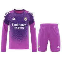 Real Madrid Mens Goalkeeper Long Sleeve Football Kit 2025-26