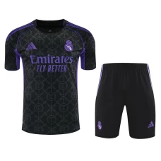 Real Madrid Adult Pre Match Black Training Football kit 2025-26