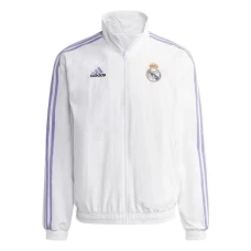 Real Madrid Mens Anthem Reversible Football Jacket 2023-24