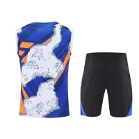 Real Madrid Mens Pre Match Sleeveless Football Kit 2025-26