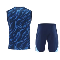 Real Madrid Mens Pre Match Sleeveless Training Football Kit 2025-26