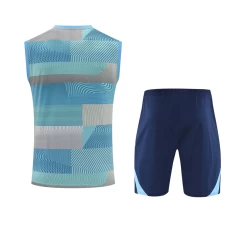 Real Madrid Mens Pre Match Sleeveless Training Football Kit 2025-26