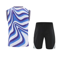 Real Madrid Mens Warm Up Sleeveless Training Football Kit 2025-26