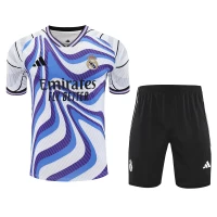 Real Madrid Mens Warm Up Training Football Kit 2025-26