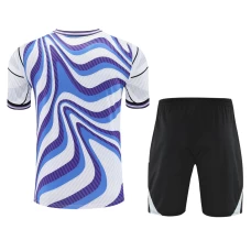 Real Madrid Mens Warm Up Training Football Kit 2025-26