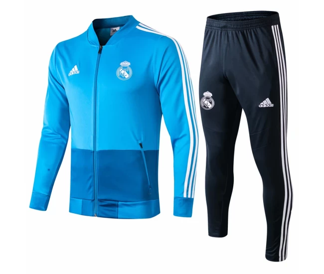 Real Madrid Presentation Football Blue Tracksuit 2019/20