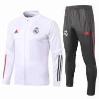 Real Madrid Presentation Football White Tracksuit 2020