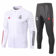 Real Madrid Presentation Football White Tracksuit 2020