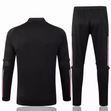 Real Madrid Presentation Soccer Tracksuit Black 2020 2021